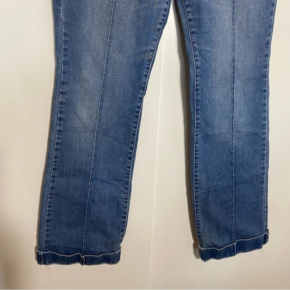 NY&C women’s  bootcut Y2K washed blue zip up pants size 8 - Picture 14 of 14